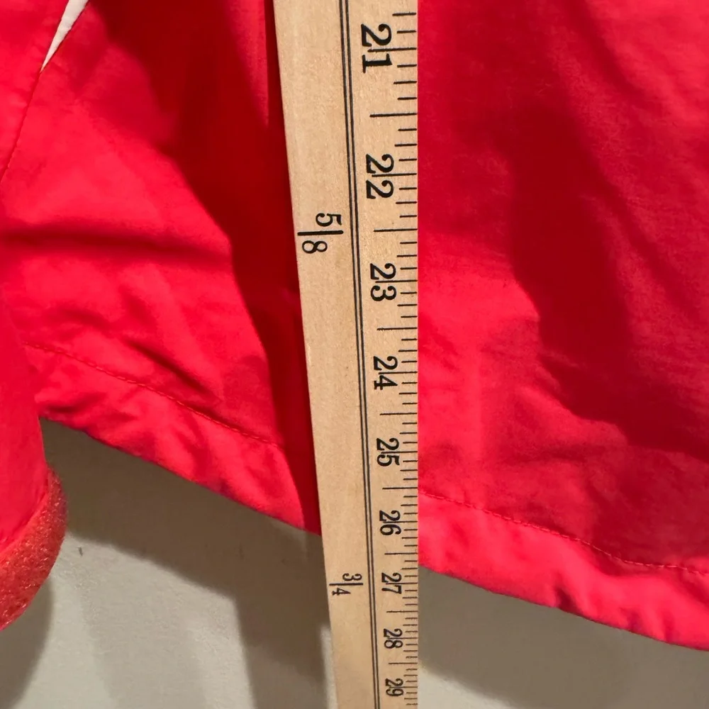 The North Face‎ Pink and Black Ski Jacket with High Collar Small